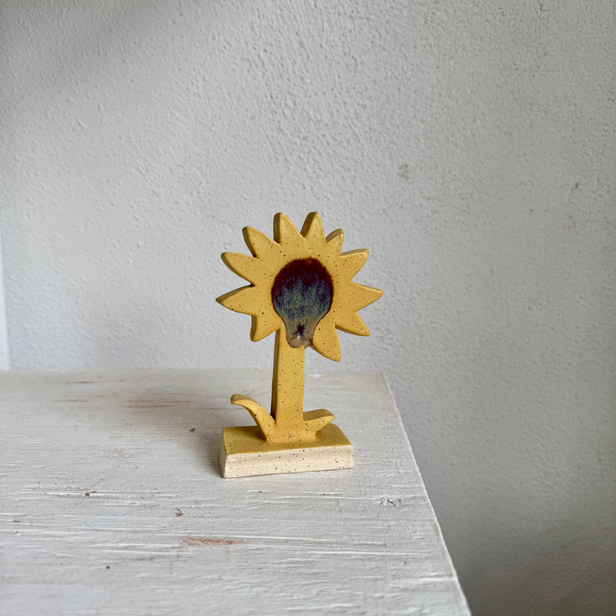 Ceramic Flower Figurine