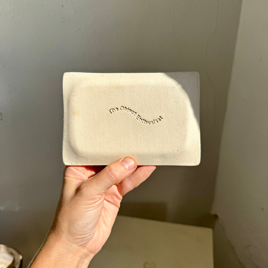 Blue Stripe Mini Vanity Tray