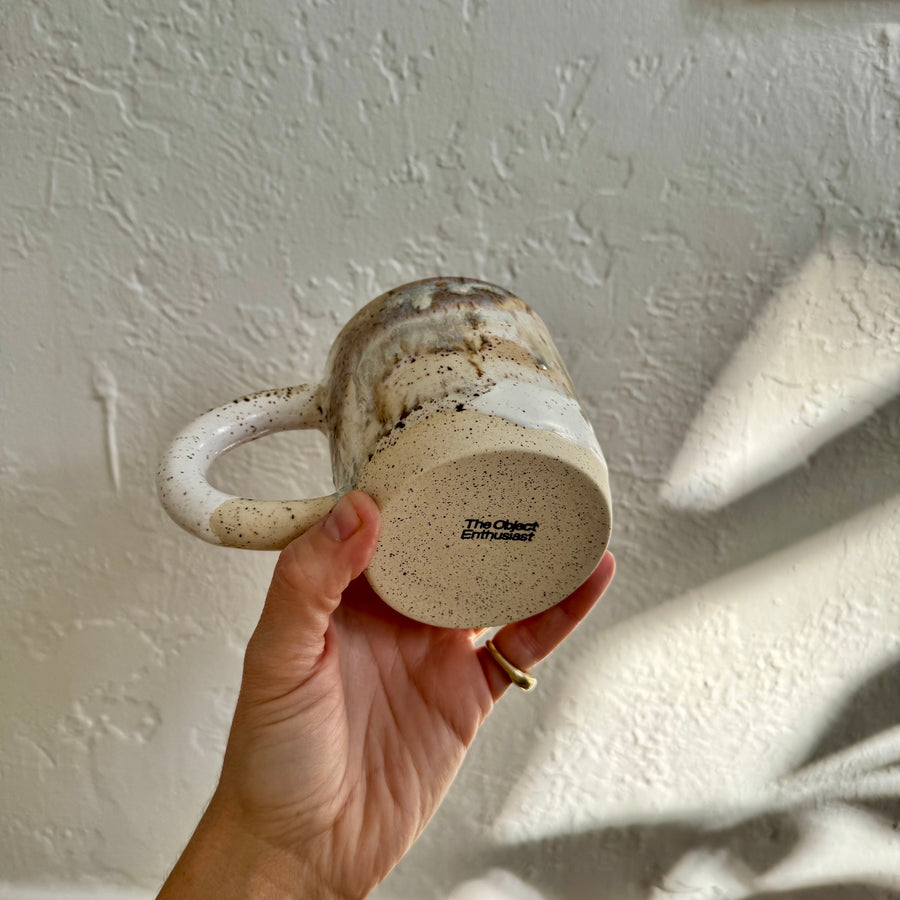 Neutral Speckled Mug