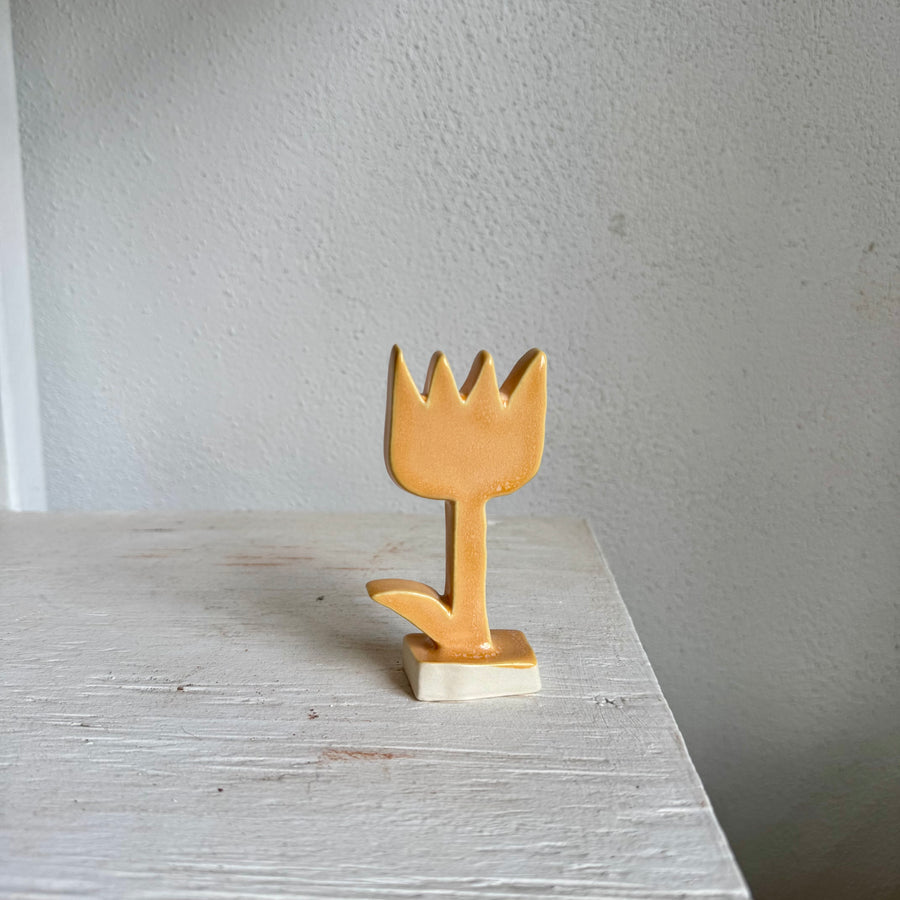 Ceramic Flower Figurine