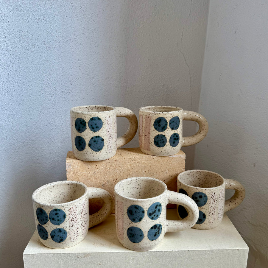 Colorful Shapes Mug - speckled