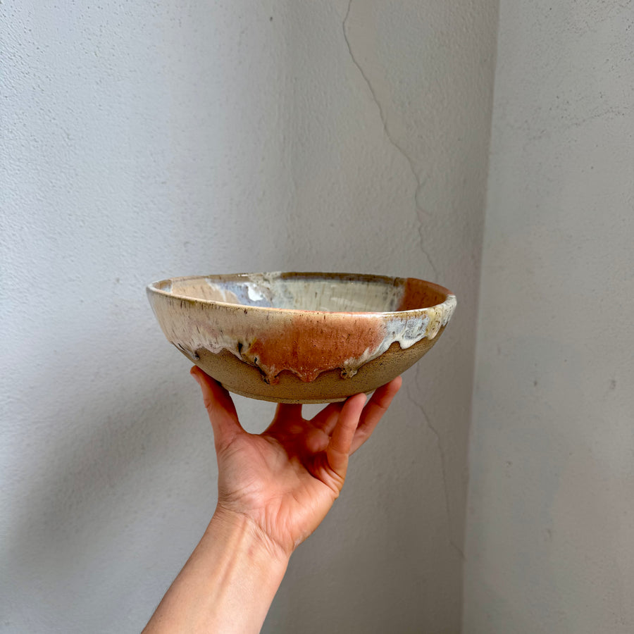 Speckled Pink + Cream Bowl
