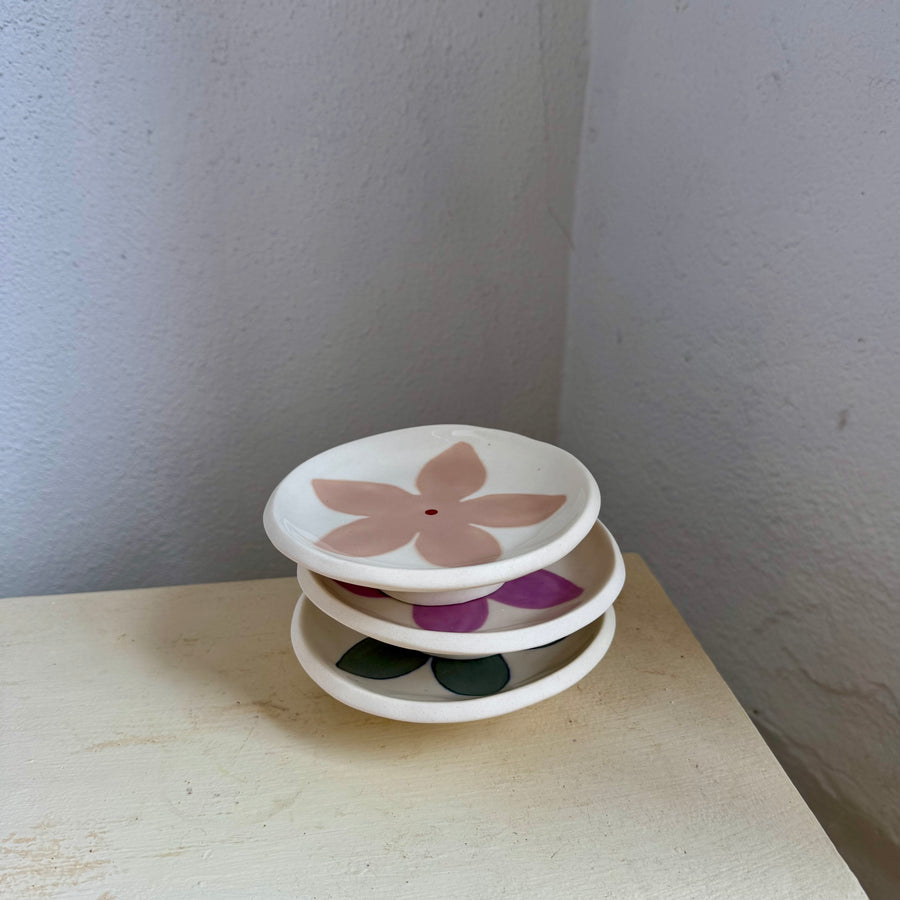 Footed Flower Dish