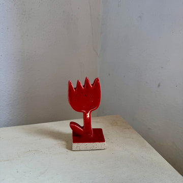 Ceramic Flower Figurine