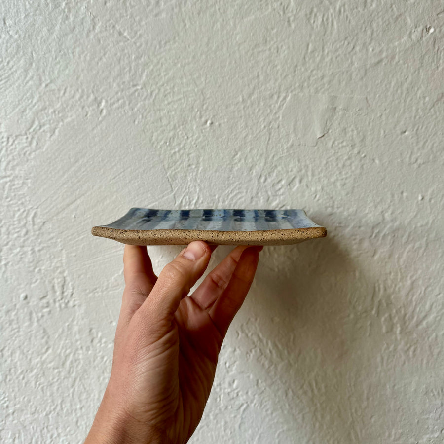 Blue Stripe Mini Vanity Tray