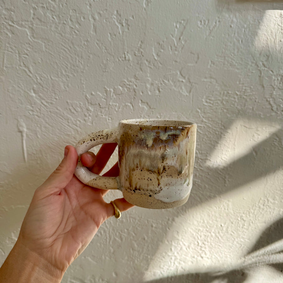 Neutral Speckled Mug