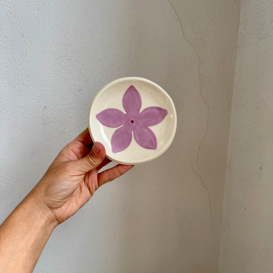 Footed Flower Dish