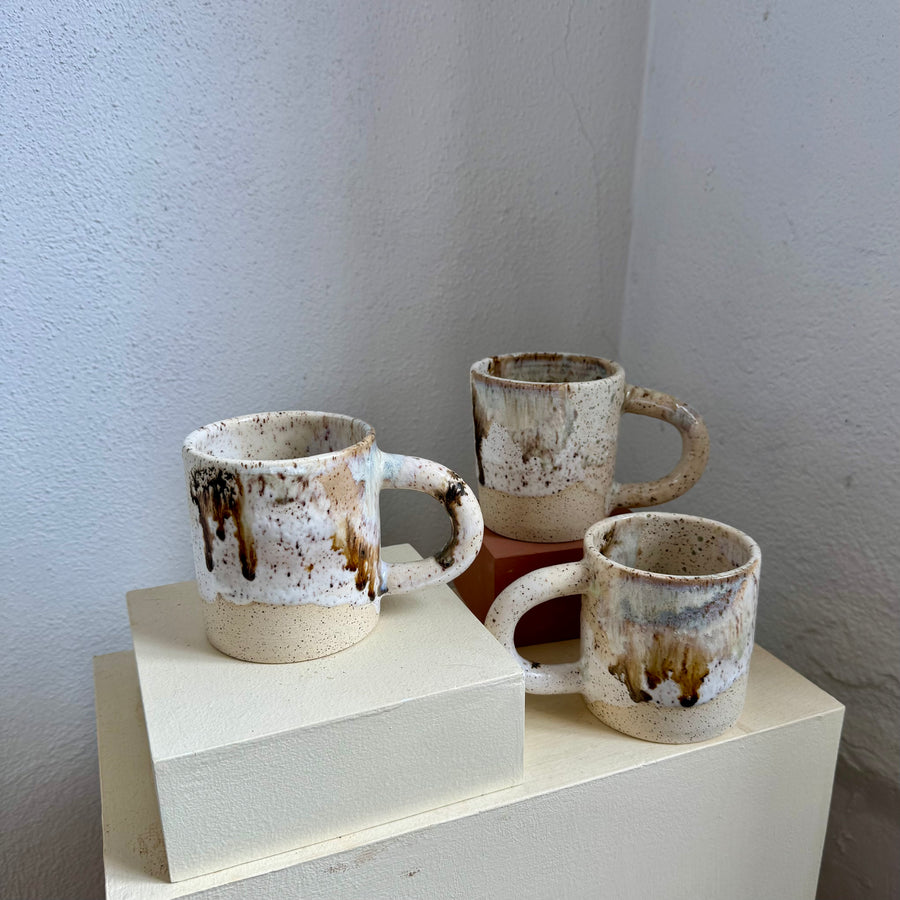 Neutral Speckled Mug
