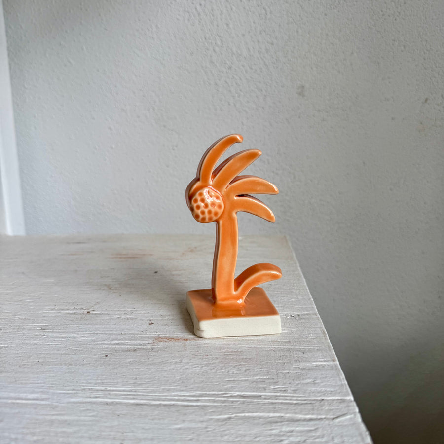 Ceramic Flower Figurine