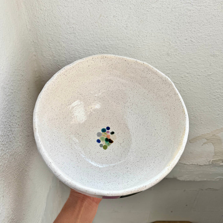 Four Square Stoneware Bowl