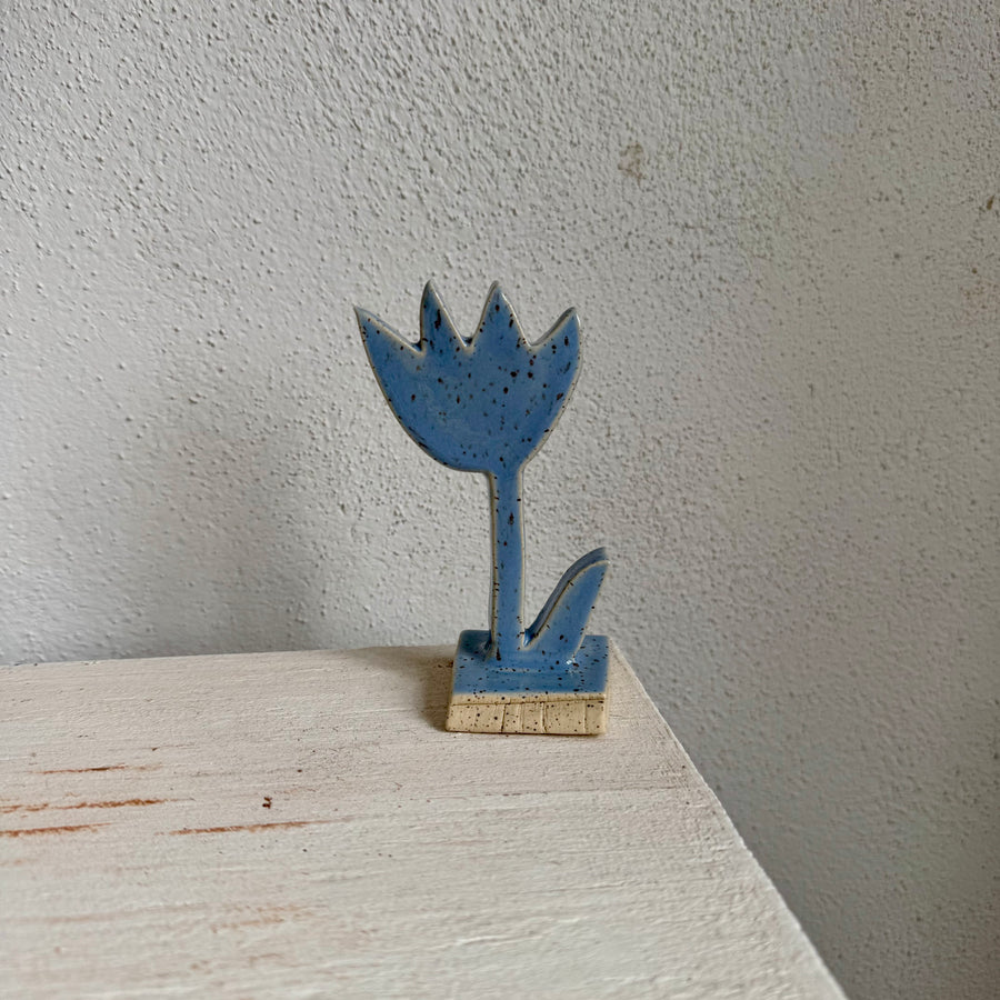 Ceramic Flower Figurine