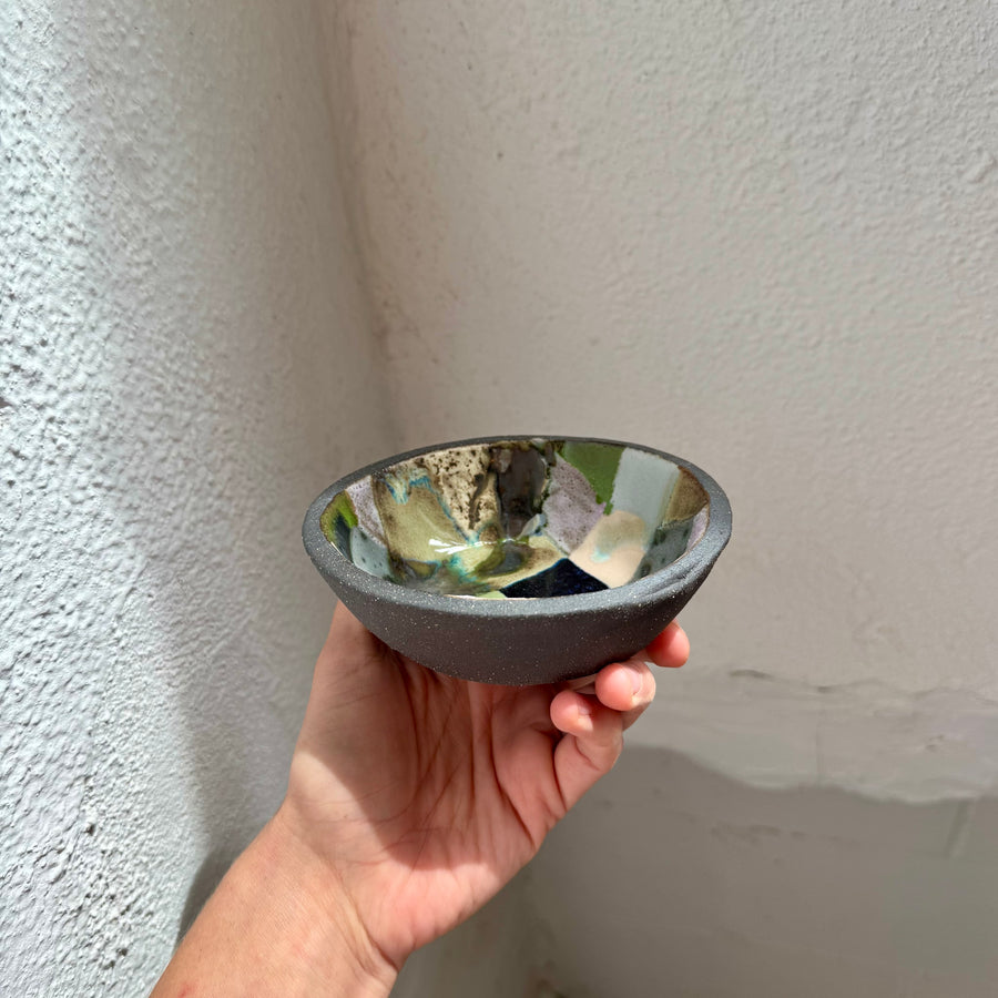 Colorful Check Bowl