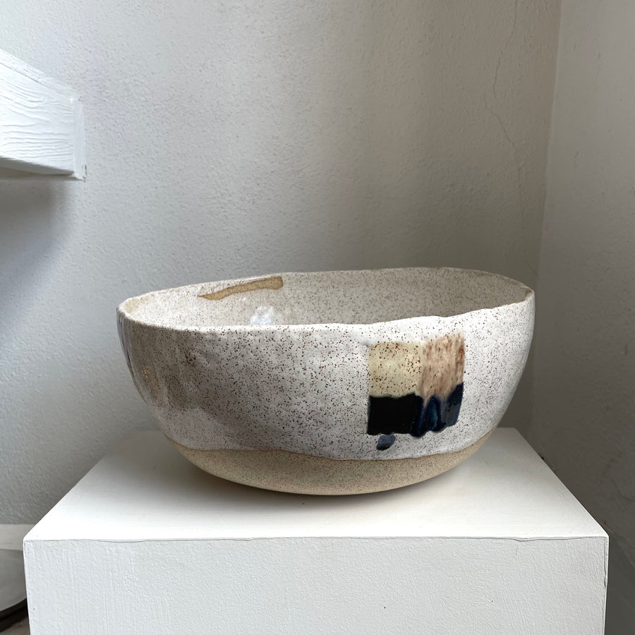 Four Square Stoneware Bowl