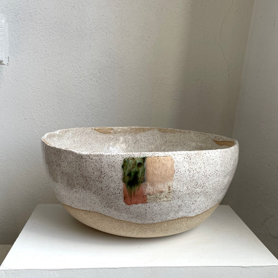 Four Square Stoneware Bowl