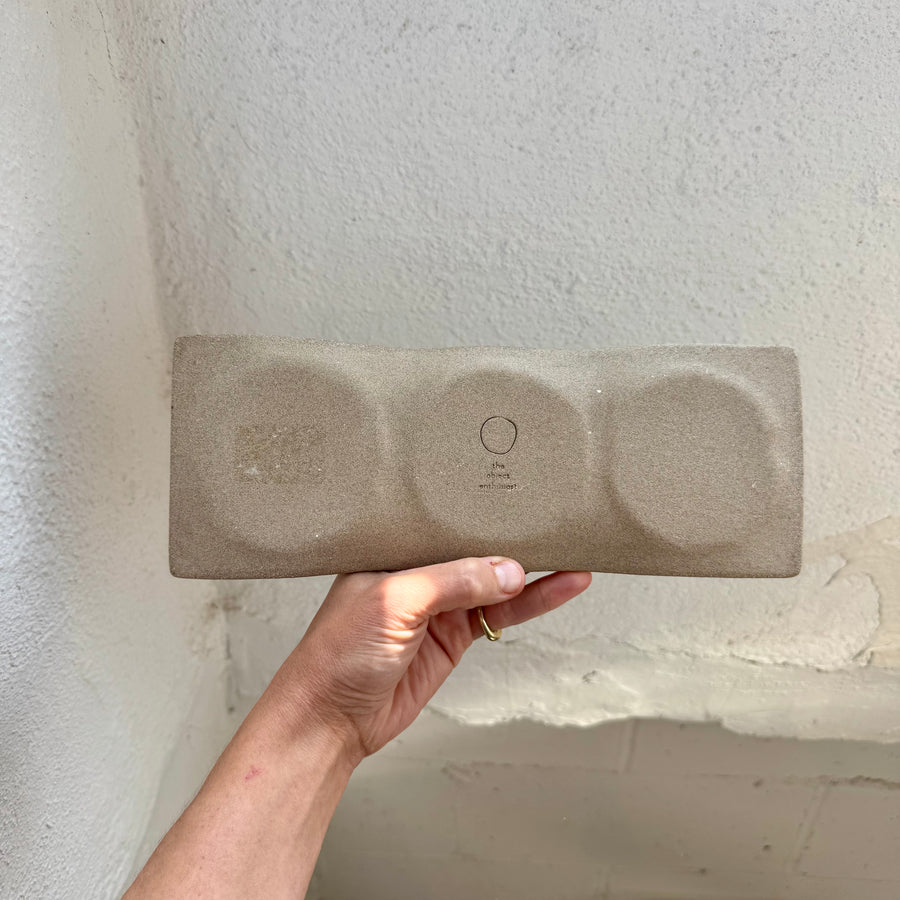 Gold Dot Sectioned Tray