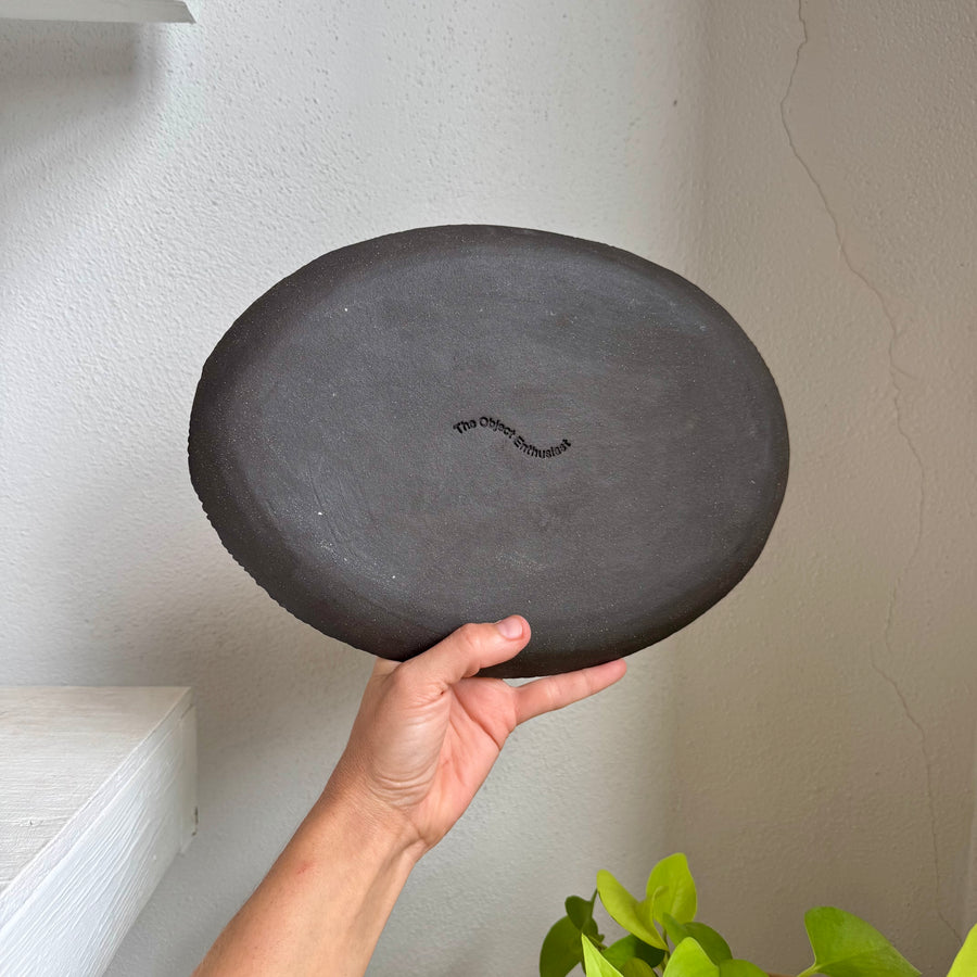 Multicolor Oval Platter