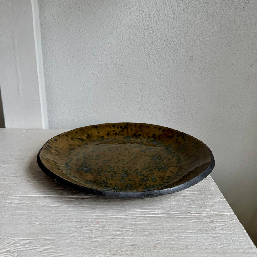 Speckled Green Platter