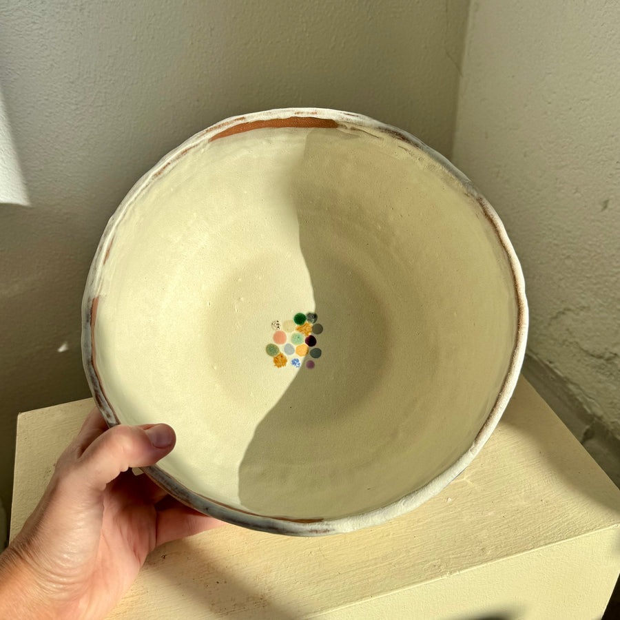 Four Square Stoneware Bowl