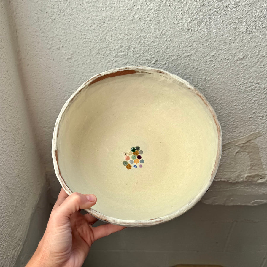 Four Square Stoneware Bowl