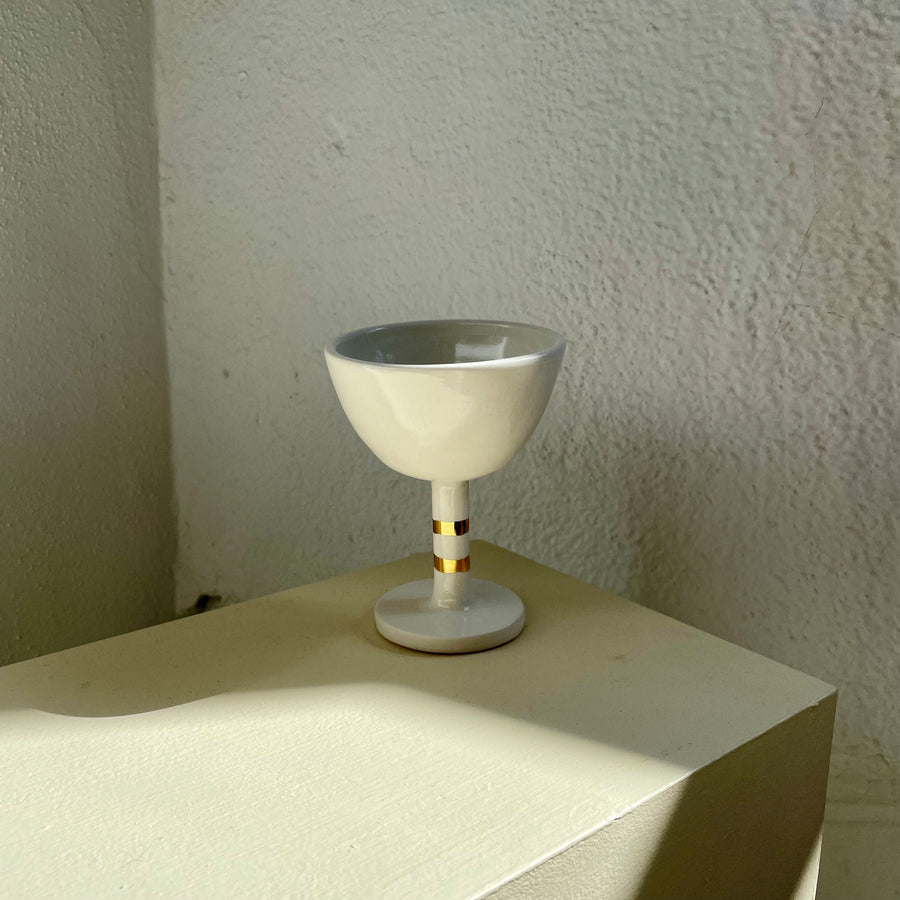 Gold Band Cocktail Cup