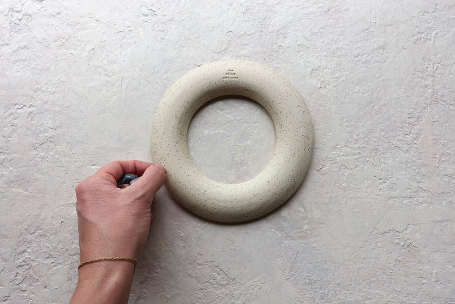Textured Ceramic Donut Catchall